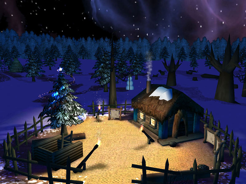 Fairy Christmas Day 3D Screensaver screen shot