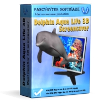Free Dolphin Aqua Life 3D Screensaver